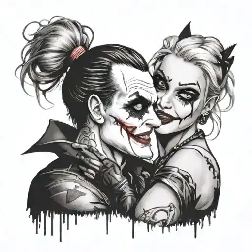 Harley Quinn And The Joker