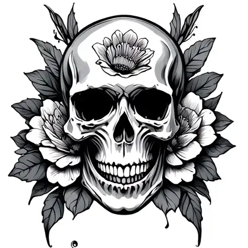 Skull Flower Metal Music