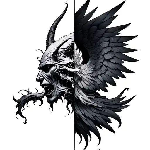 Half Demon Half Angel