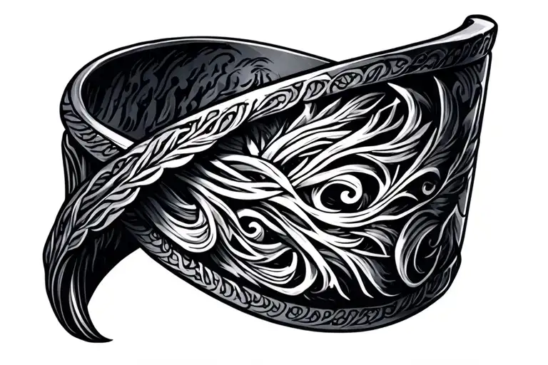 Sleek Bracelet Tattoo Man