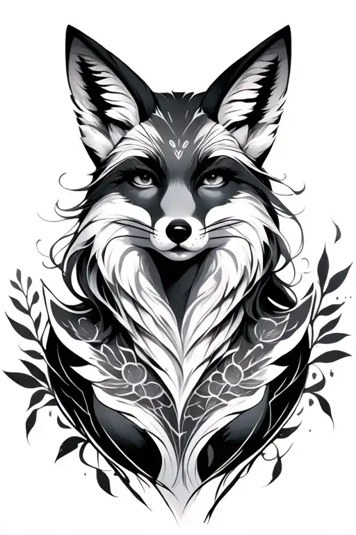 Woman Fox With Nine Boasts