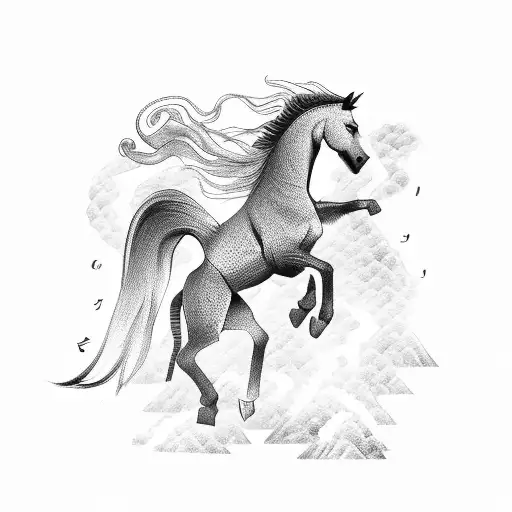 Chinese Zodiac Horse And Monkey Letters