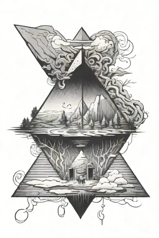 Draw Inspired At Pyramid Song Radiohead Official Music Video