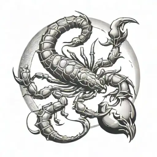 Scorpion And Moon