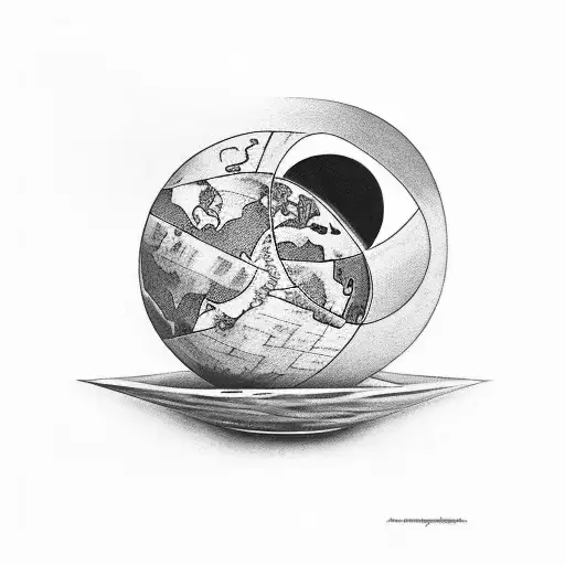 Hourglass With Earth Inside