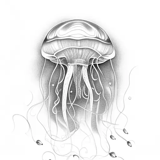 Female Inside Jellyfish