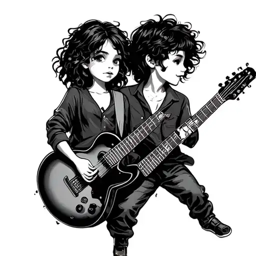 Brother And Sister Guitar