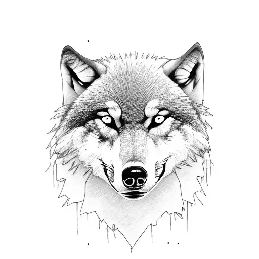 Wolf And Forest Arm Sleeve