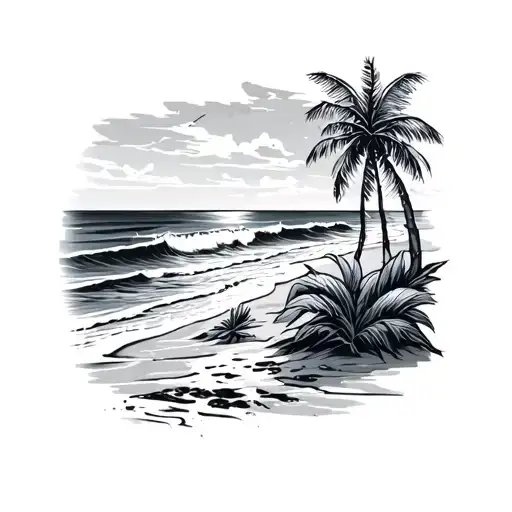 Beach Punch Small Lines