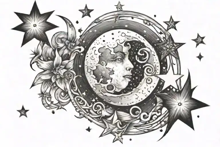 The Moon And Stars