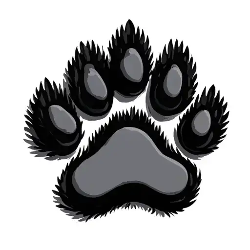 Dog Paw Print