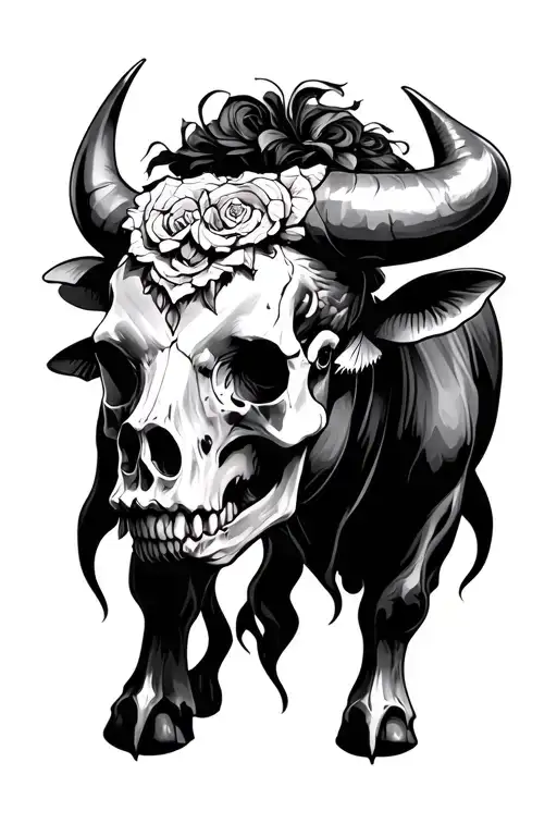 Skull And Bull