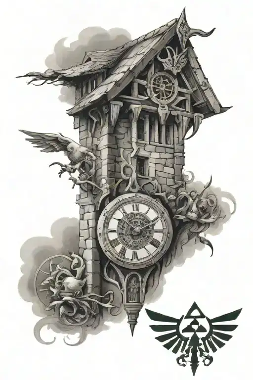 Zelda Clock Tower Sleeve