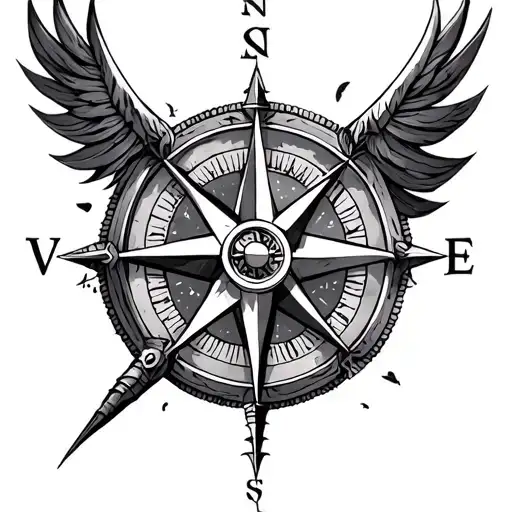 Viking Compass Full Arm Sleeve