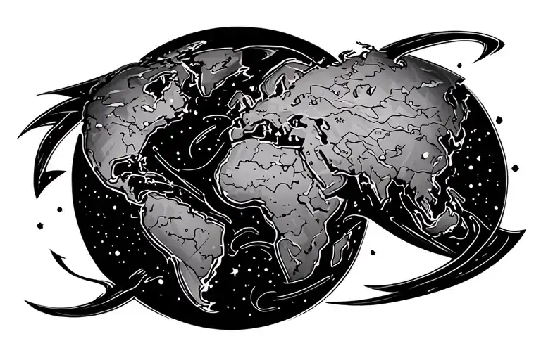 Treasure Planet Map Forearm