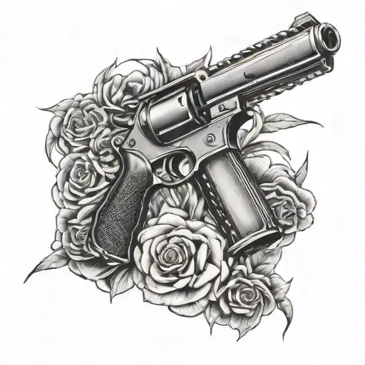 Lighting Around Gun Wrapped