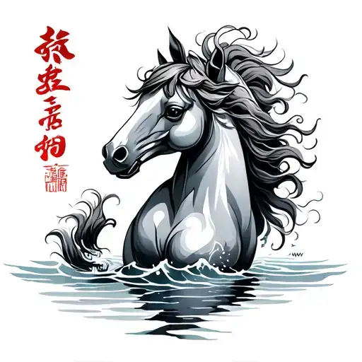 Chinese New Year Water Horse