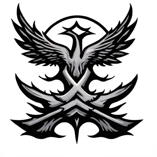Edgerunners Symbol Tattoo Design