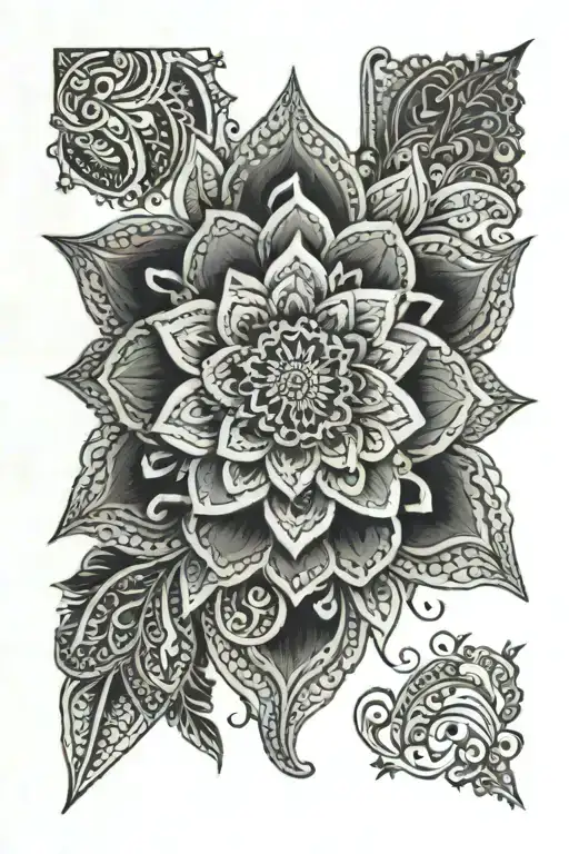 Mandala And Henna