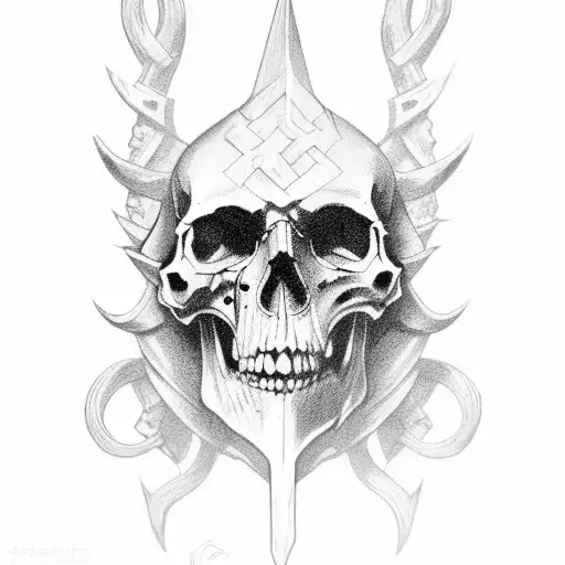 Norse With Skulls