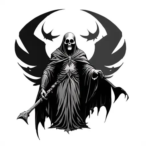 Grim Reaper Standing
