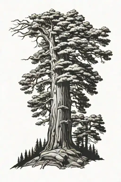 Grizzly Giant Sequoia Tree