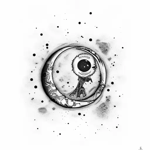 Moon Bloody And Dark