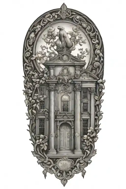 Smith College Grecourt Gate And Eve