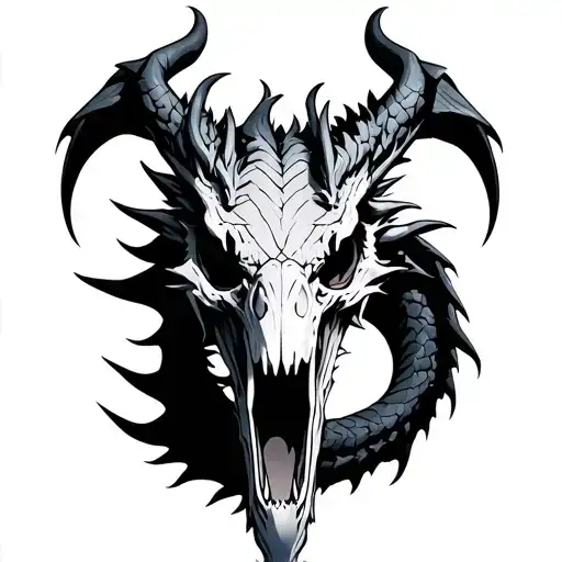 Skyrim Dragon Skull