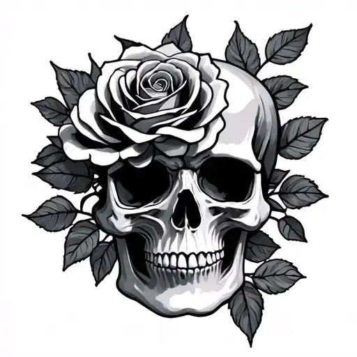 Skull Roses