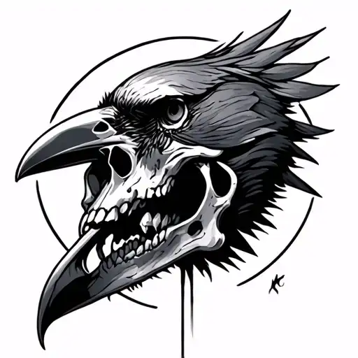 Raven Skull