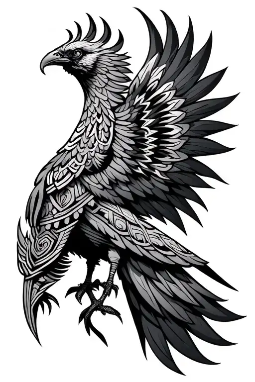 Aztec Phoenix Rising