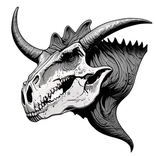 Triceratops Skull