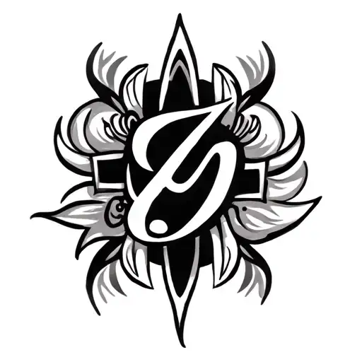 Symbol Representing Family And Work In Maori Style