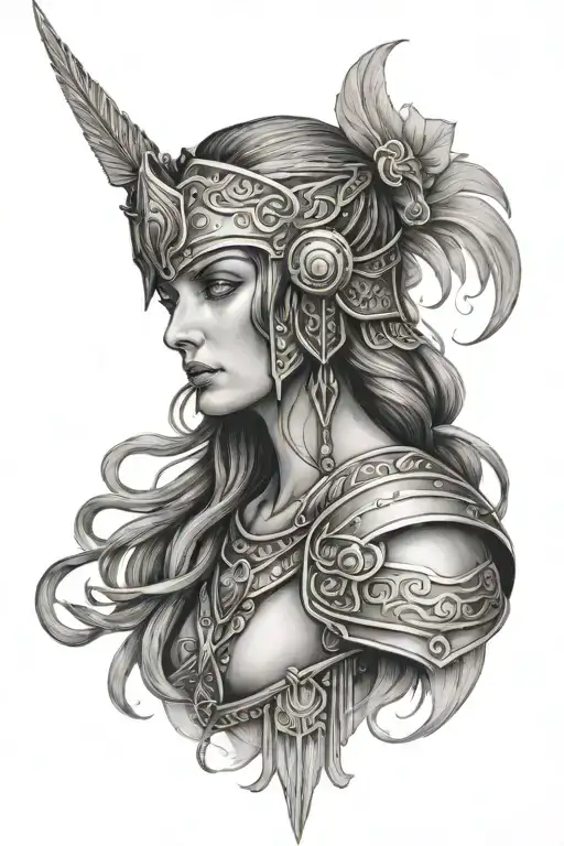 Athene Warrior Lady