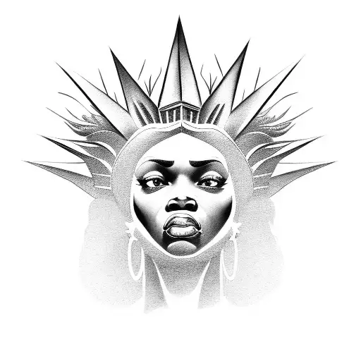 Black Lady Liberty