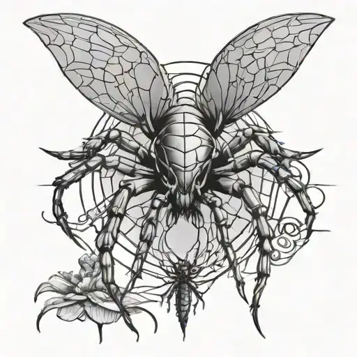 Spider With Evil Fairy