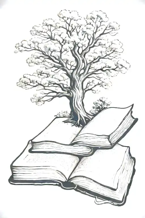 Tree And Book