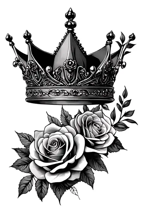 Crown With Roses