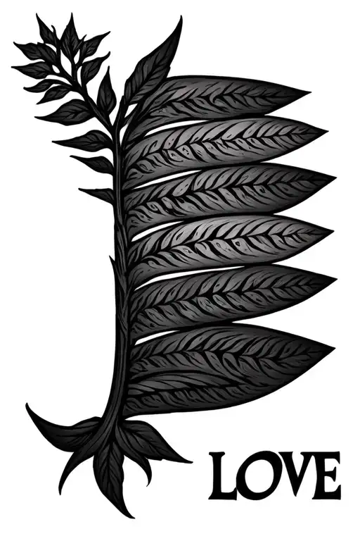 Ogham Faith Hope Love