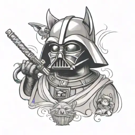 Darth Vader Version Cat And Cute