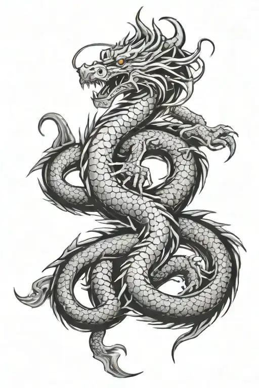 Eastern Dragon Wrapped