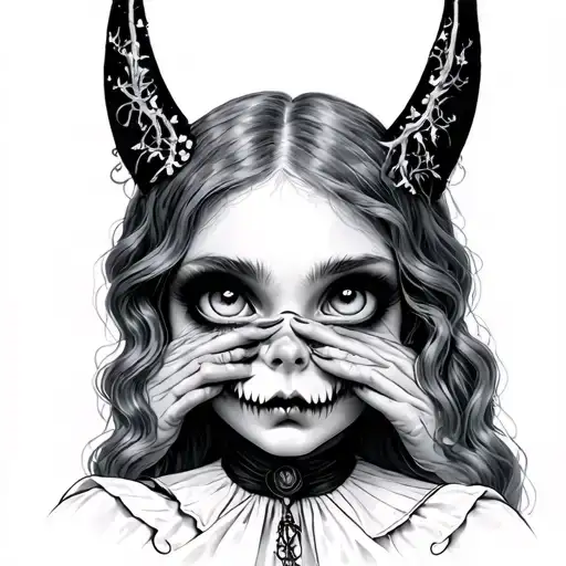 Alice In Wonderland Evil See No Evil