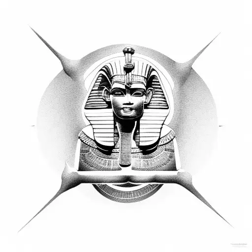 Egypt With Fine Line