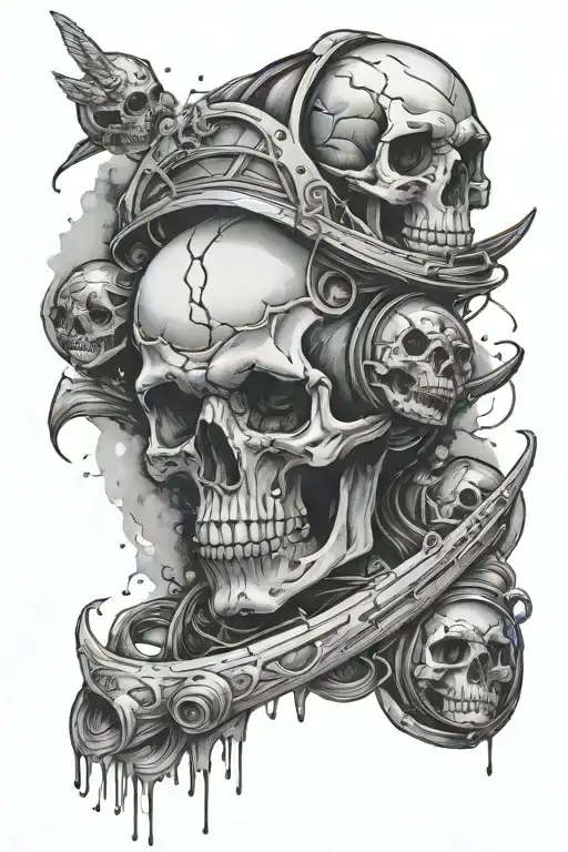 Space And Skull