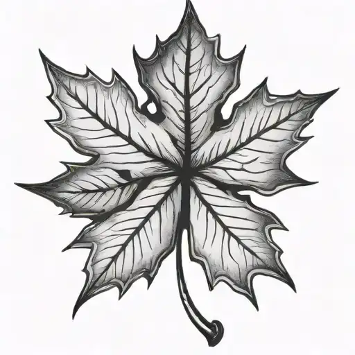 Maple Leaf Shaped Like