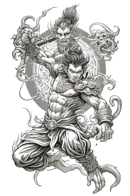 Sun Wukong Back