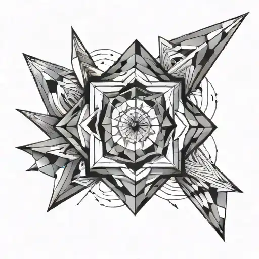A Geometric Design Incorporating Dart Shapes