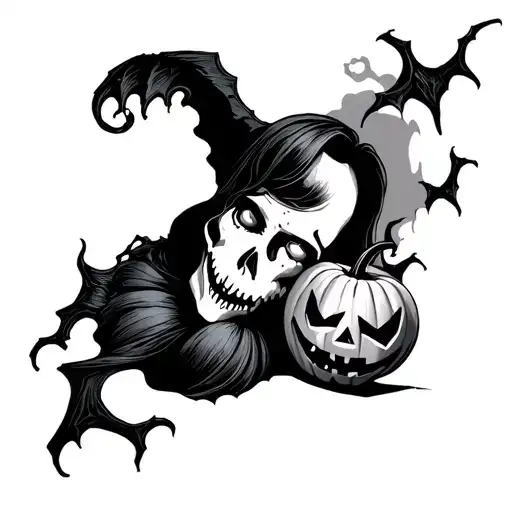 222 Spooky Halloween Scene