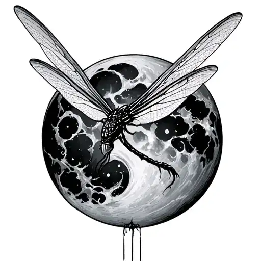 Dragon Fly Me To The Moon